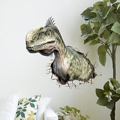 Dinosaur 3D wall sticker