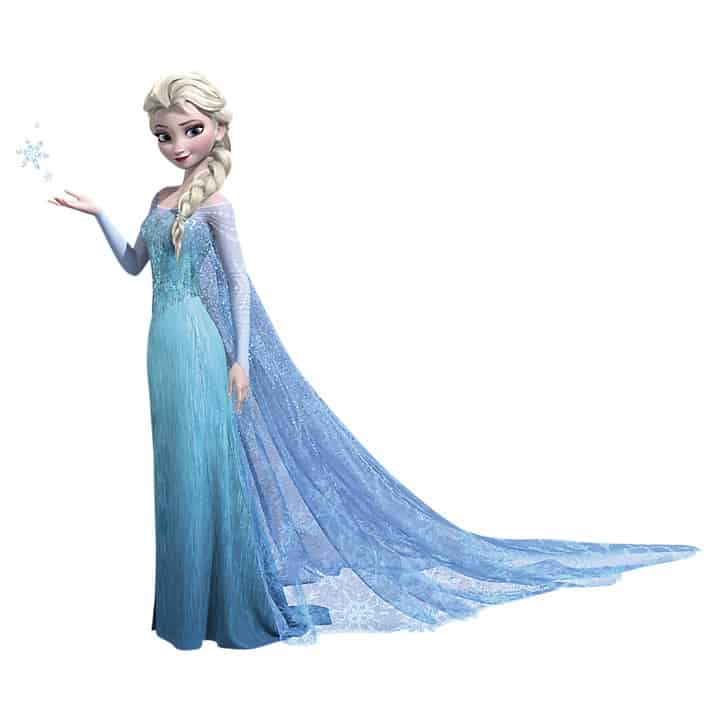 Elsa frozen wall Sticker large