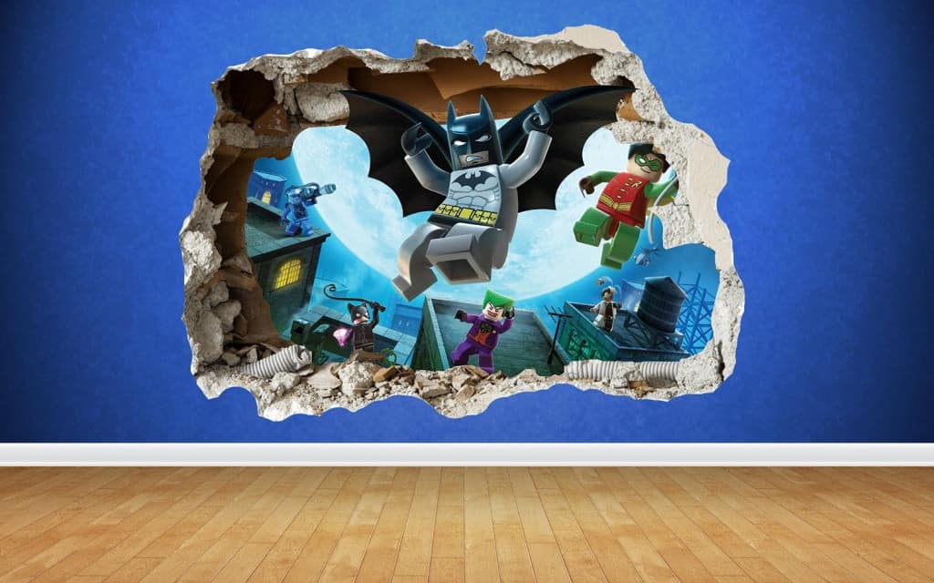 Lego batman wall sticker