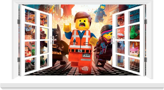 Lego wall decal hot sale