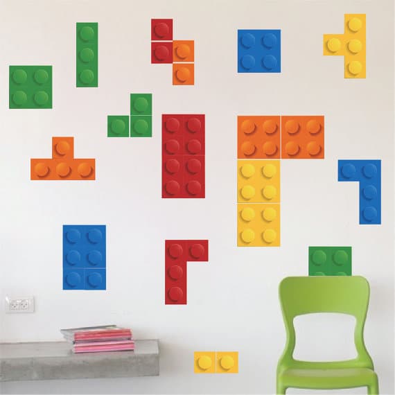 lego wall transfers