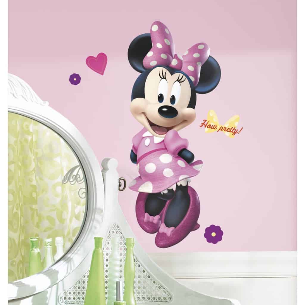 minnie mouse wall sticker