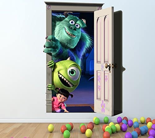 monsters inc wall sticker