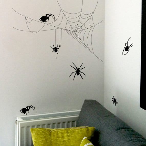 spider wall stickers