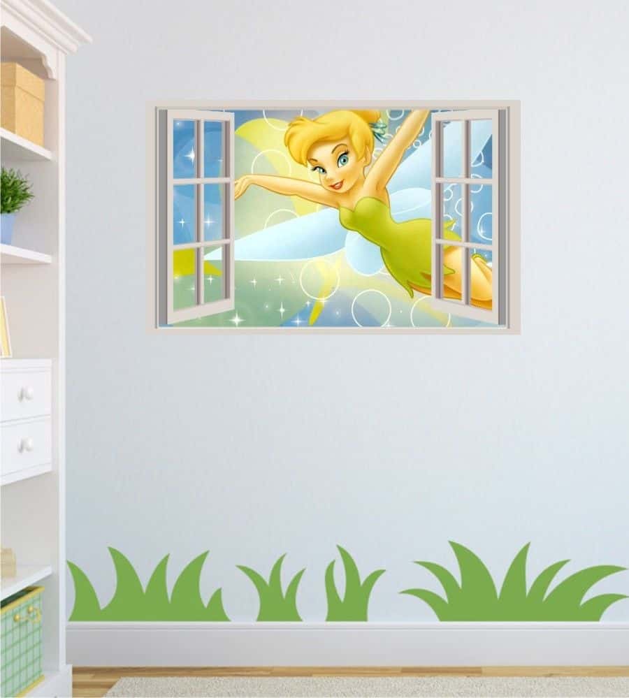 tinkerbell wall sticker