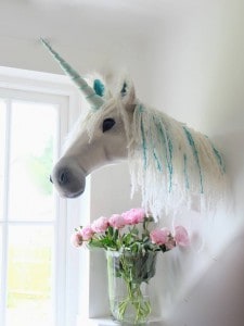 unicorn wall head