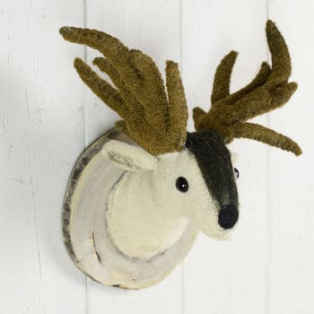 Fauxidermy Deer Head For Kids Room!