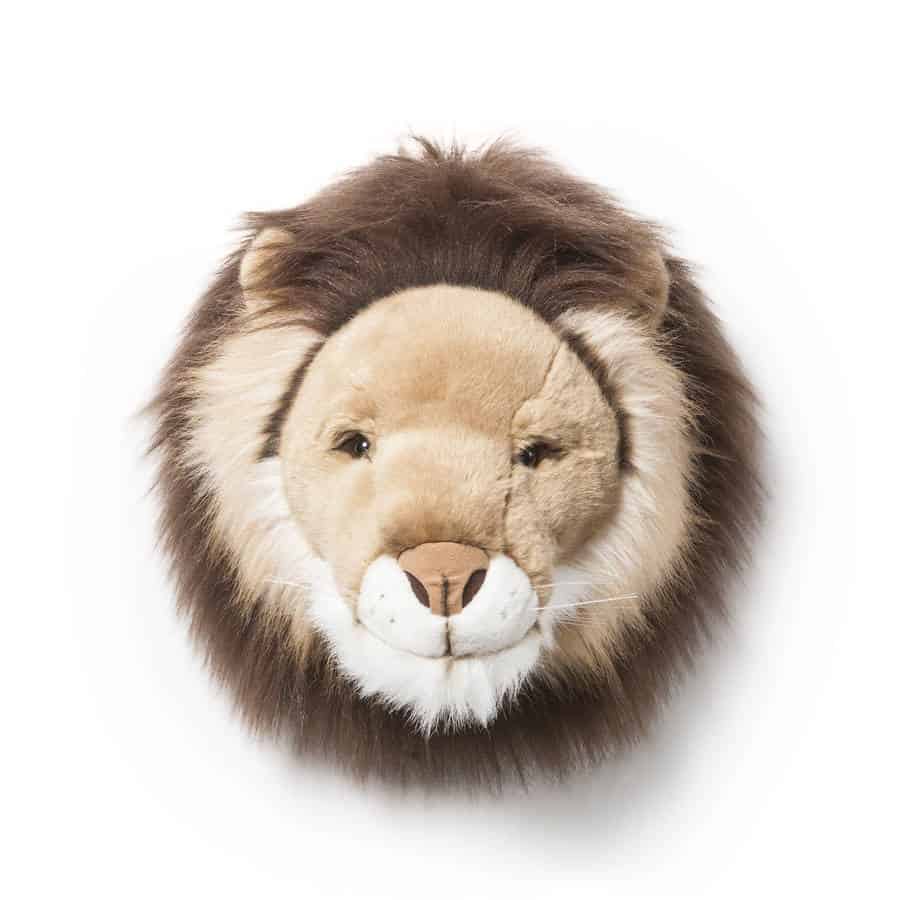 Fauxidermy Lion Head For Kids Room!