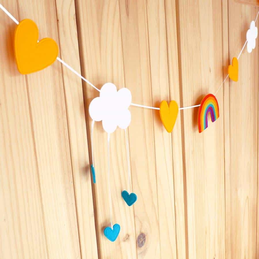 rainbow bunting