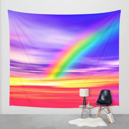 rainbow tapestry