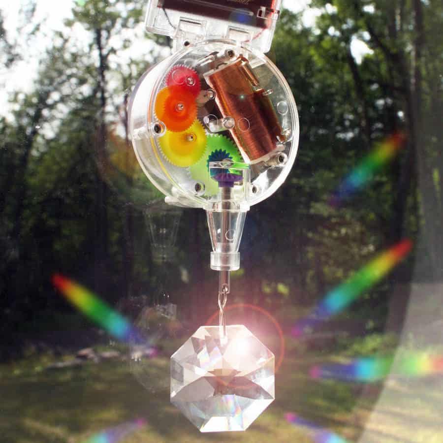 solar powered rainbow maker