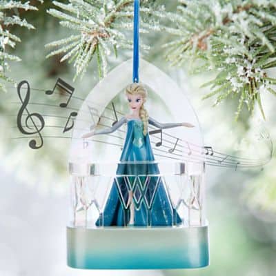 Elsa singing christmas decoration