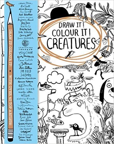 draw it colour it creatures