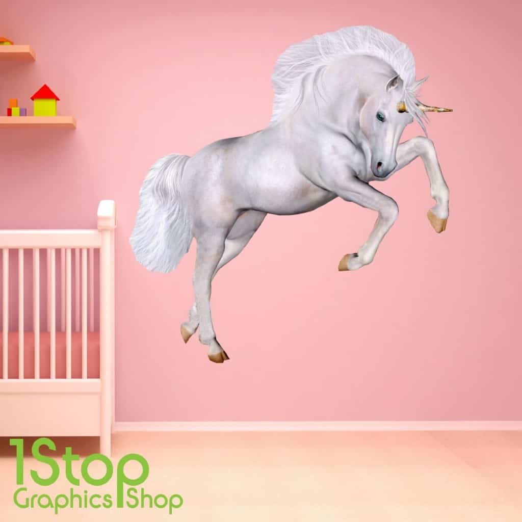 large unicorn wall sticker