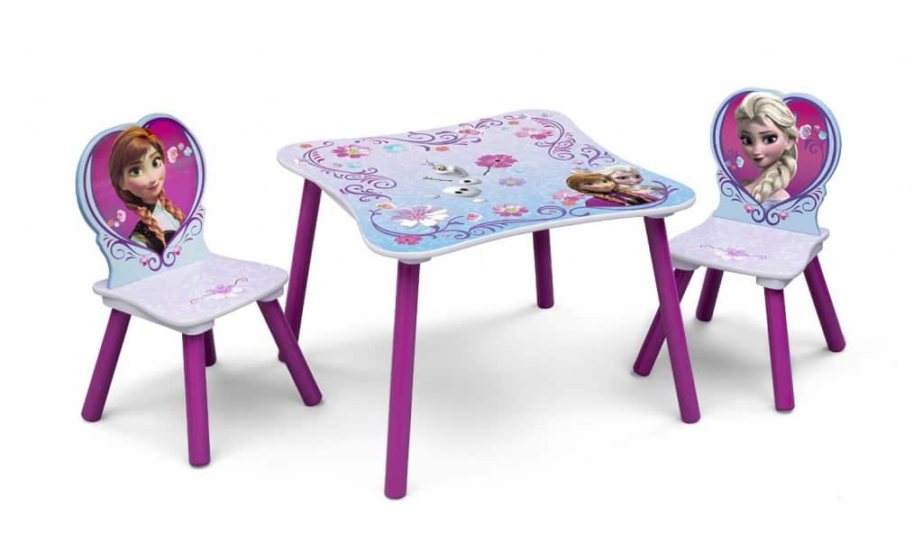 disney frozen table & chair set