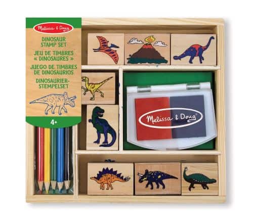 dinosaur stamp set melissa & doug