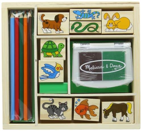 pet stamping set melissa & doug