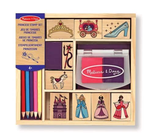 princess stamp set melissa & doug