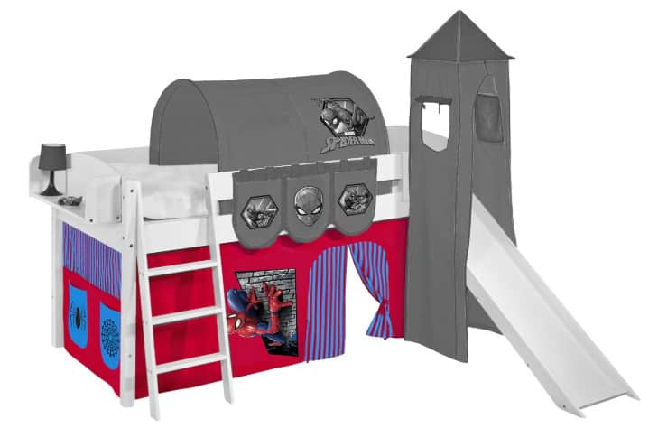 spiderman bed tent for themed bedroom