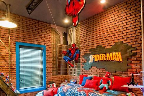 Spiderman Themed Bedroom - Ideas!