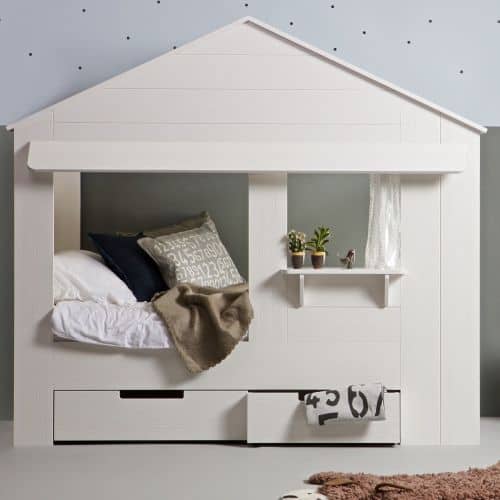 cabin house bed