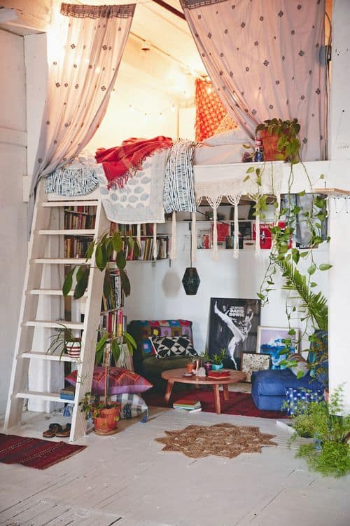 hippy chick girls room