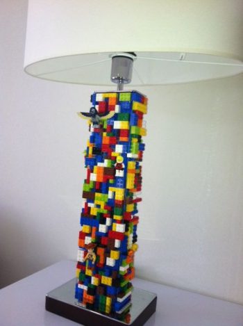 Lego Brick Lamp - Custom Made!