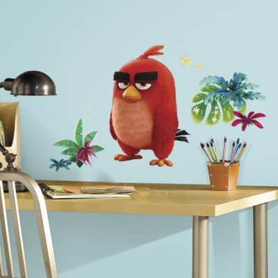 angry birds red wall sticker