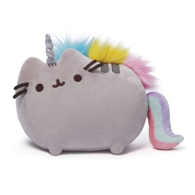 unicorn cat pillow, pusheen unicorn cat.