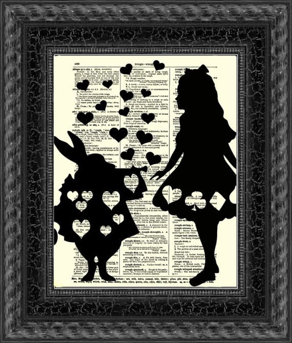 alice in wonderland prints