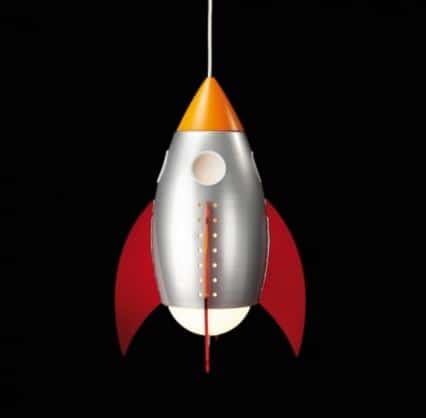 rocket pendant light shade