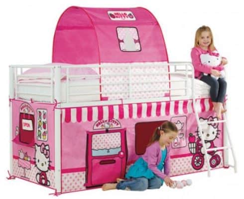 Hello Kitty Cabin Bed In Pink!