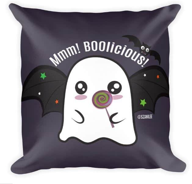 ghost bat pillow