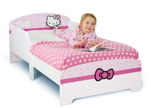 Cute Hello Kitty Toddler Bed!