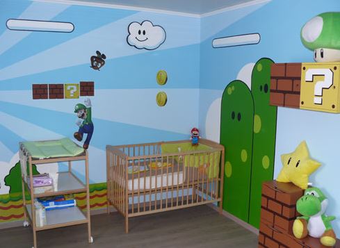 mario bros bedroom ideas