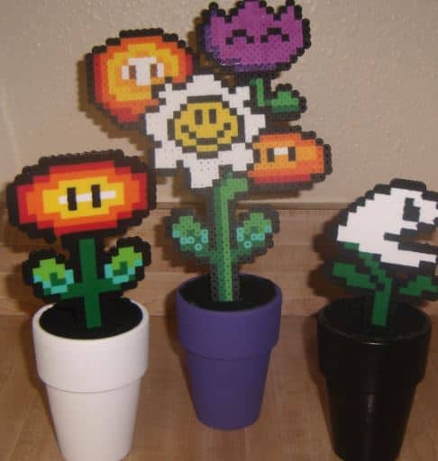 mario bros plants, Mario Bros room decor.