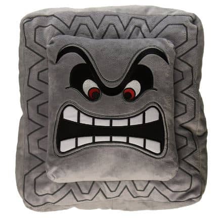 mario bros thwamp cushion.