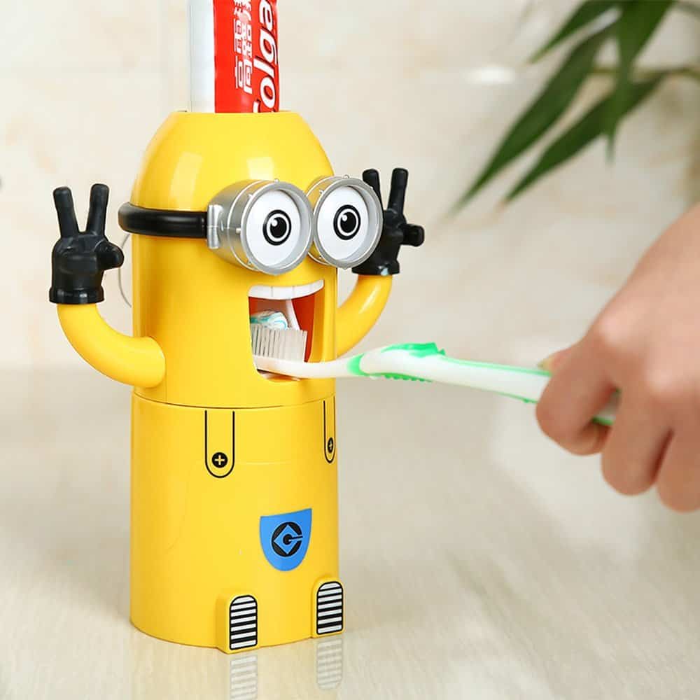 minions toothpaste dispenser