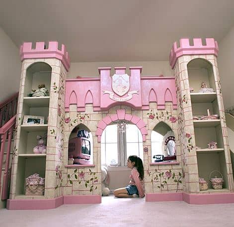 princess custom bed