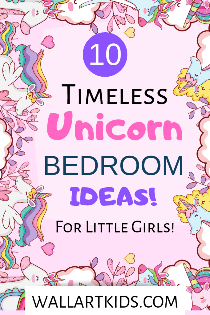 Girls unicorn outlet bedrooms