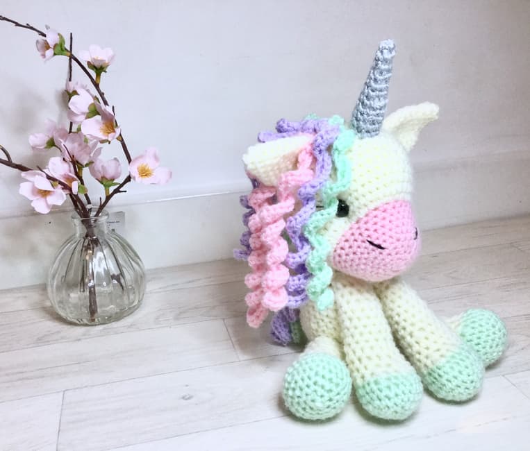 unicorn cuddly toy!