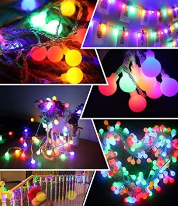 twinkle globe lights